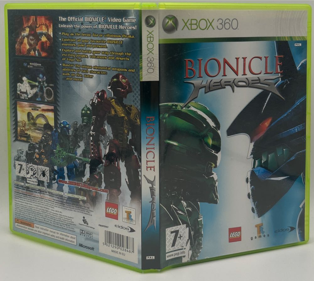 Bionicle Heroes - Microsoft Xbox 360 (TTGames - 1) video game collectible [Barcode 5021290028487] - Main Image 3