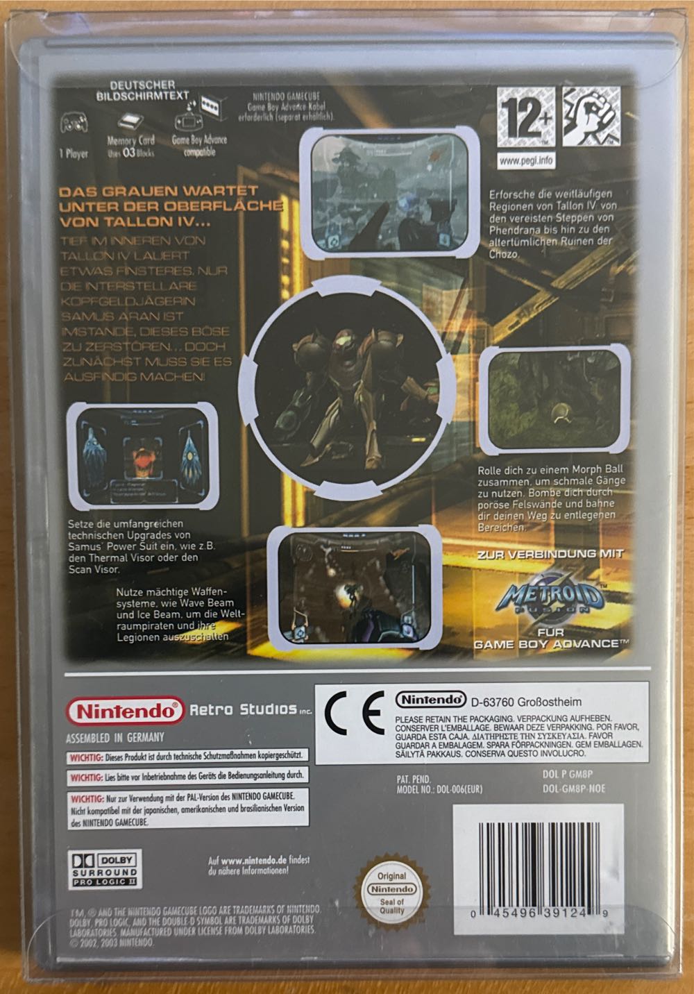 Metroid Prime - Nintendo GameCube (Nintendo - 1) video game collectible [Barcode 045496391249] - Main Image 2