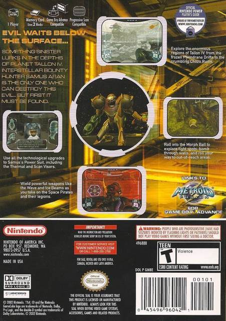 Metroid Prime - Nintendo GameCube video game collectible - Main Image 2