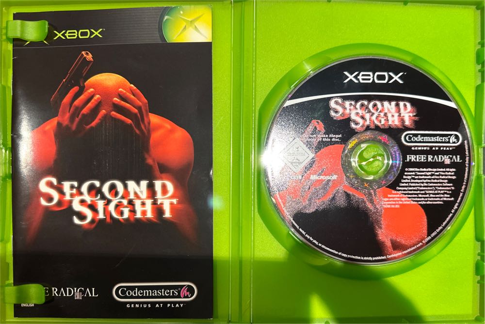 Second Sight - Microsoft Xbox (Free Radical - 1) video game collectible [Barcode 5024866325669] - Main Image 3