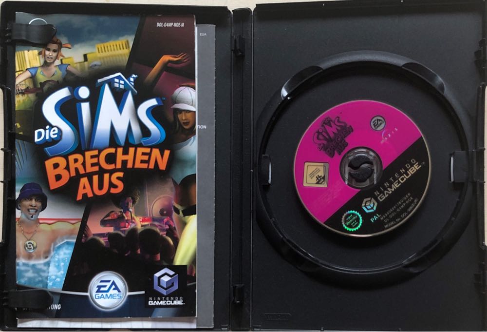 Die Sims brechen aus - Nintendo GameCube (Electronic Arts/EA Games - 2) video game collectible [Barcode 5030932036360] - Main Image 3