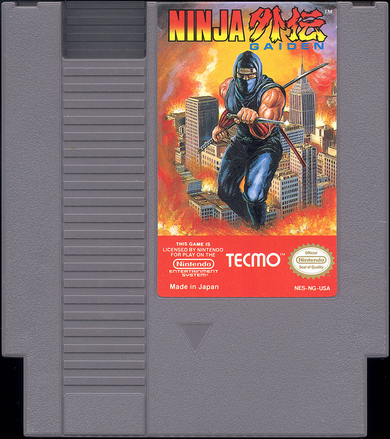Ninja Gaiden - Nintendo Entertainment System (NES) (Tecmo - 1) video game collectible - Main Image 4