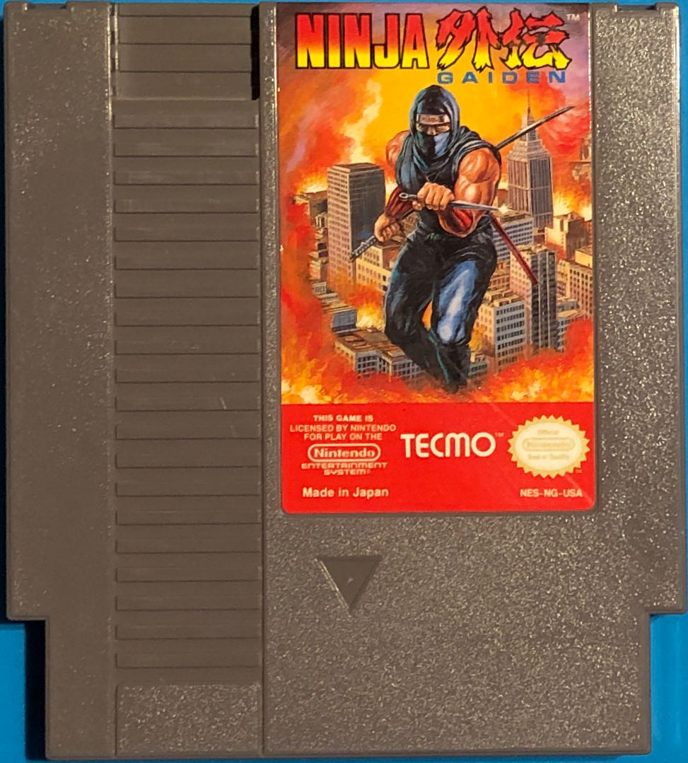 Ninja Gaiden - Nintendo Entertainment System (NES) (Tecmo) video game collectible - Main Image 2