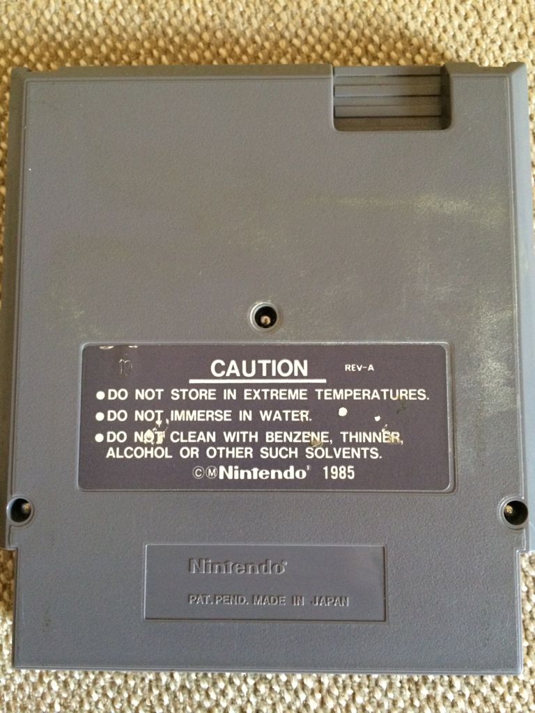 NINJA GAIDEN - Nintendo Entertainment System (NES) (Tecmo) video game collectible - Main Image 2