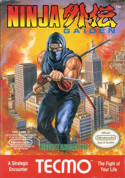 NINJA GAIDEN - Nintendo Entertainment System (NES) video game collectible - Main Image 1