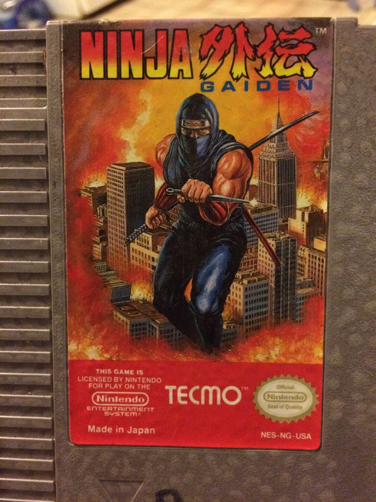 NINJA GAIDEN - Nintendo Entertainment System (NES) video game collectible - Main Image 1