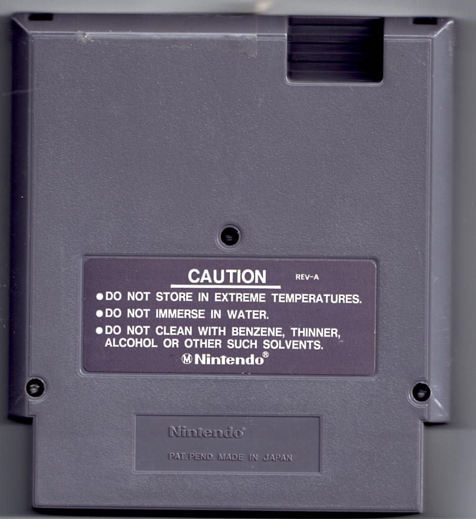 Ninja gaiden - Nintendo Entertainment System (NES) video game collectible - Main Image 2