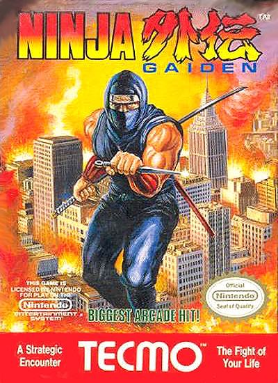 NINJA GAIDEN - Nintendo Entertainment System (NES) (Nintendo) video game collectible - Main Image 2