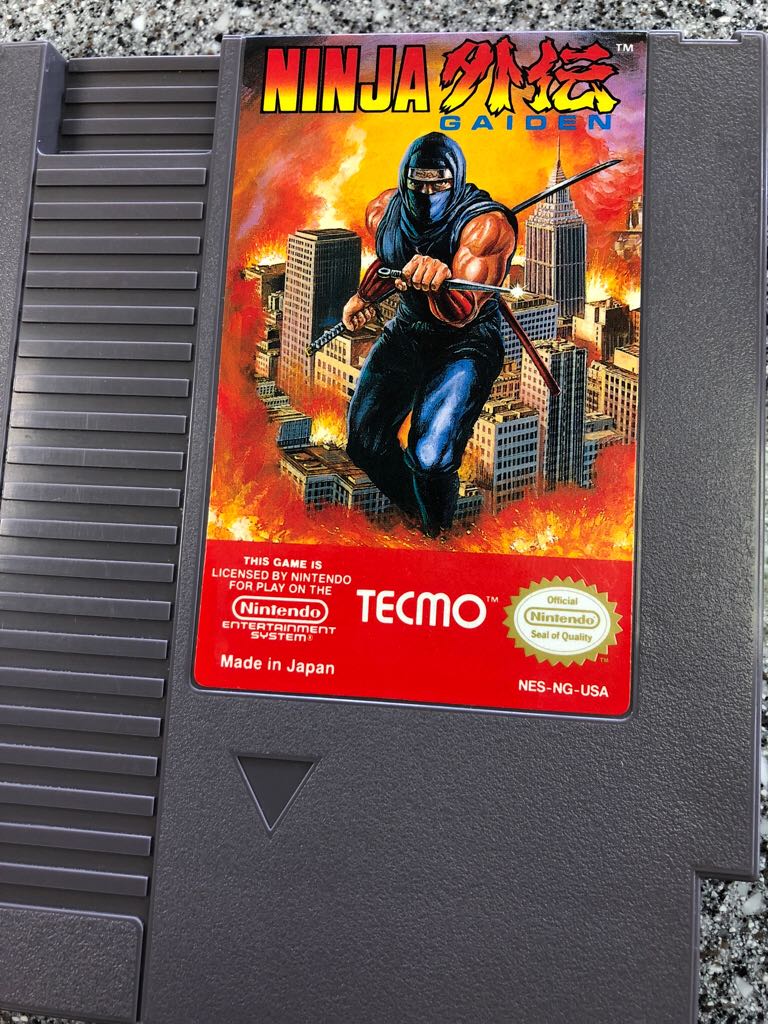NINJA GAIDEN - Nintendo Entertainment System (NES) video game collectible - Main Image 1