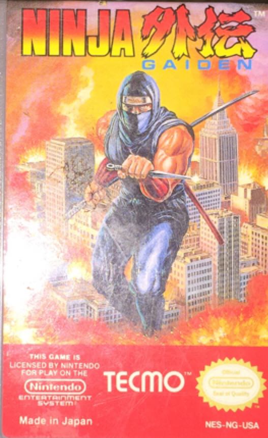NINJA GAIDEN - Nintendo Entertainment System (NES) video game collectible - Main Image 1