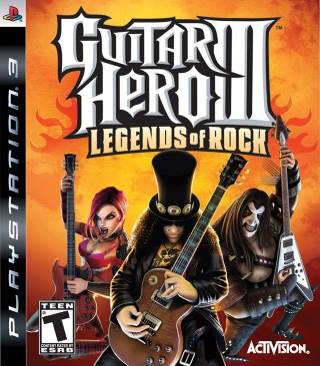 Guitar Hero III: Legends of Rock - Sony PlayStation 3 (PS3) (Activision Blizzard - 2) video game collectible [Barcode 00188884528] - Main Image 1