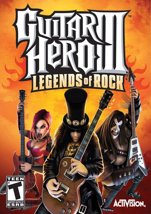 Guitar Hero III: Legends of Rock video game collectible - Main Image 1