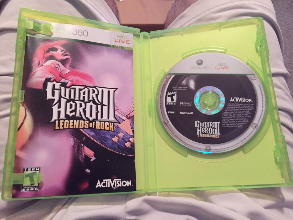 Guitar Hero III: Legends of Rock - Microsoft Xbox 360 video game collectible - Main Image 2