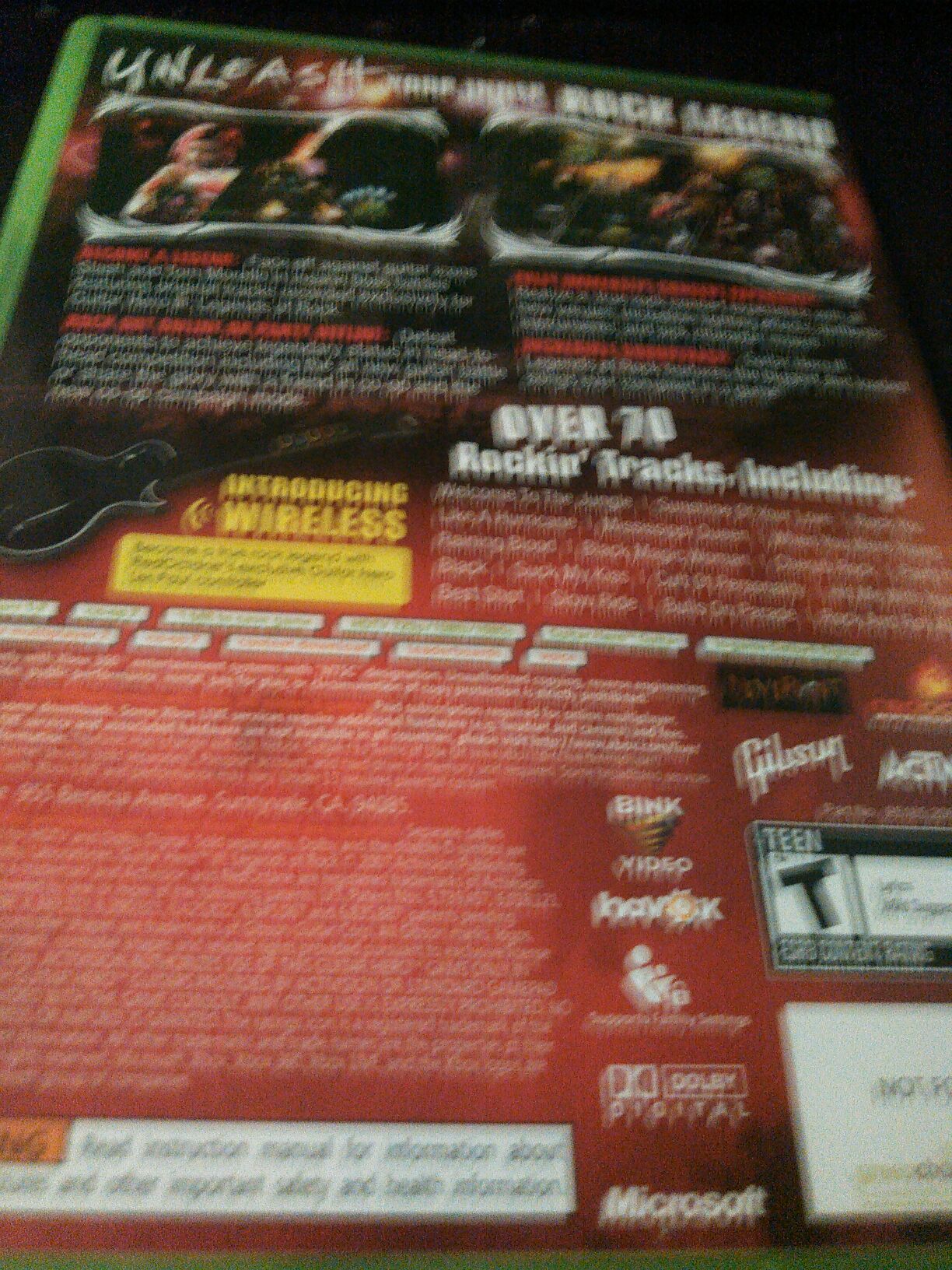 Guitar Hero III: Legends of Rock - Microsoft Xbox 360 (Actavision - 1-2) video game collectible - Main Image 2
