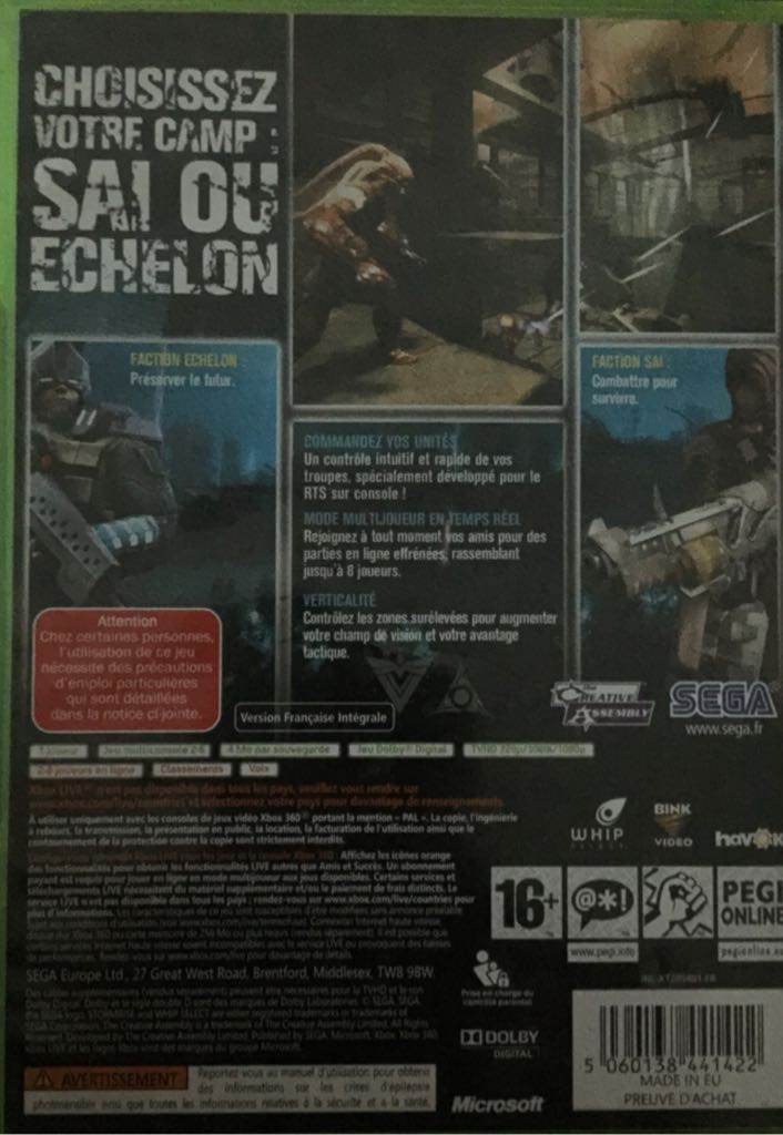 Stormrise - Microsoft Xbox 360 video game collectible [Barcode 5060138441422] - Main Image 2