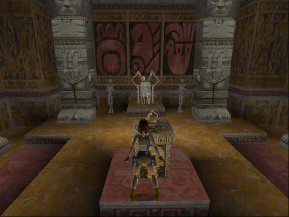 Tomb Raider - Sega Saturn (Eidos Interactive - 1) video game collectible [Barcode 4974365810863] - Main Image 4