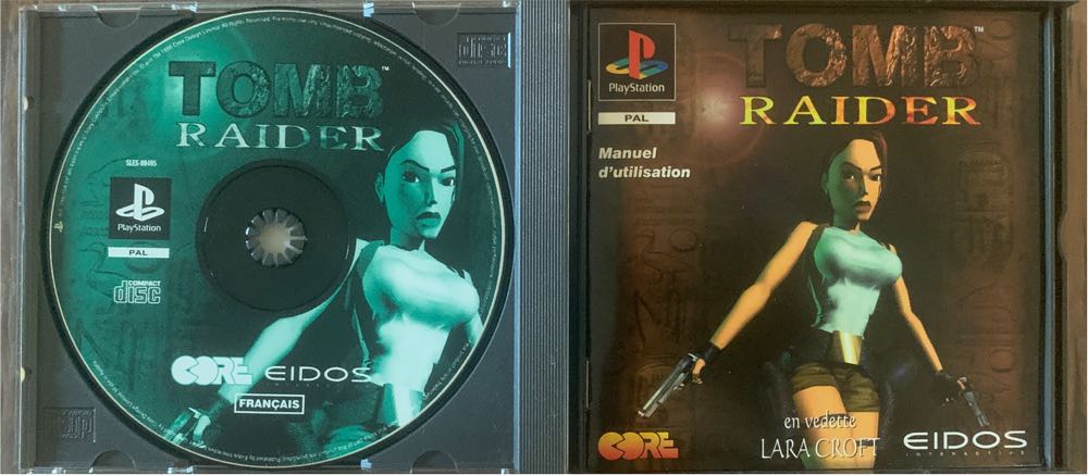 Tomb Raider - Sony PlayStation (Eidos Interactive - 1) video game collectible [Barcode 5032921000253] - Main Image 3