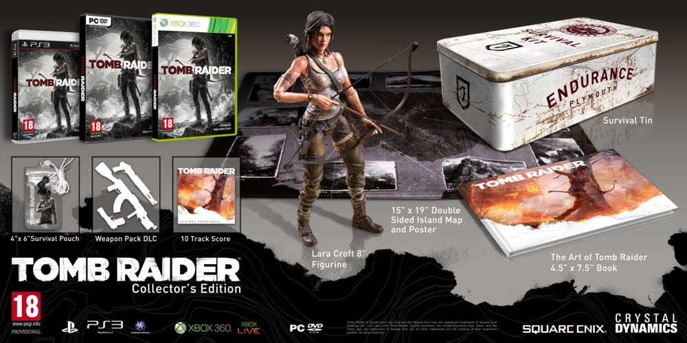 Tomb Raider - Microsoft Xbox 360 (1) video game collectible [Barcode 662248912745] - Main Image 3