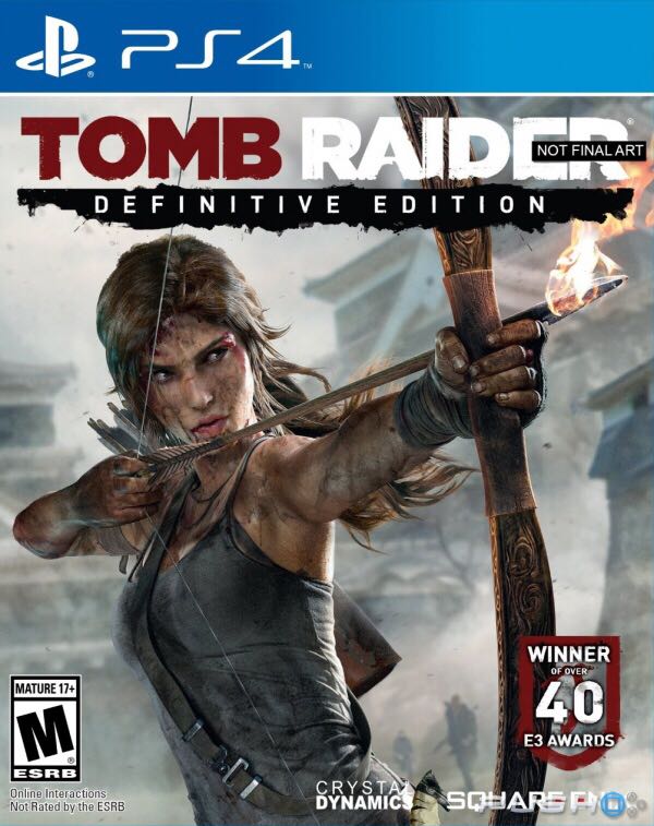 Tomb Raider - Sony PlayStation 4 (PS4) video game collectible - Main Image 1