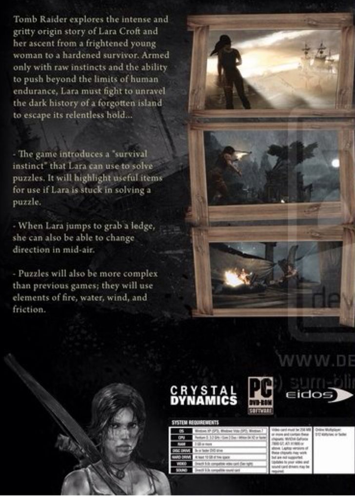 Tomb Raider - Microsoft Xbox One (Square Enix) video game collectible - Main Image 2