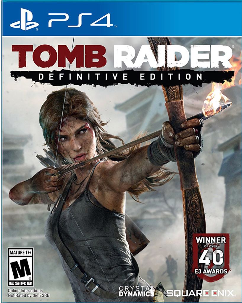 Tomb Raider - Sony PlayStation 4 (PS4) video game collectible - Main Image 1