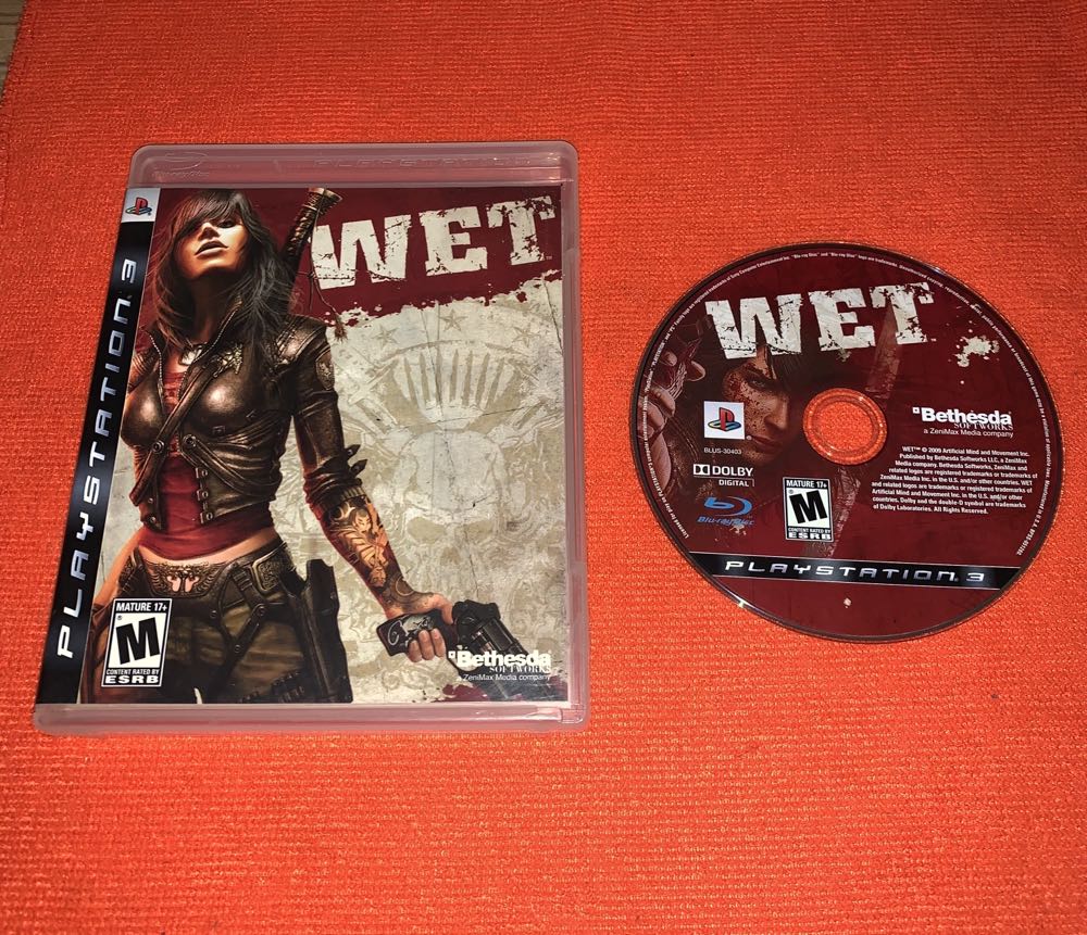 Wet - Sony PlayStation 3 (PS3) (Bethesda Softworks - 1) video game collectible [Barcode 093155130142] - Main Image 3