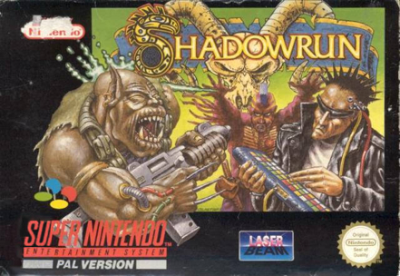 Shadowrun - Nintendo Super Nintendo Entertainment System (SNES) (Data East - 1) video game collectible - Main Image 1