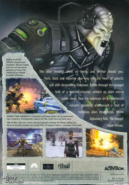 Star Trek - Elite Force 2 - PC video game collectible [Barcode 5030917019470] - Main Image 2