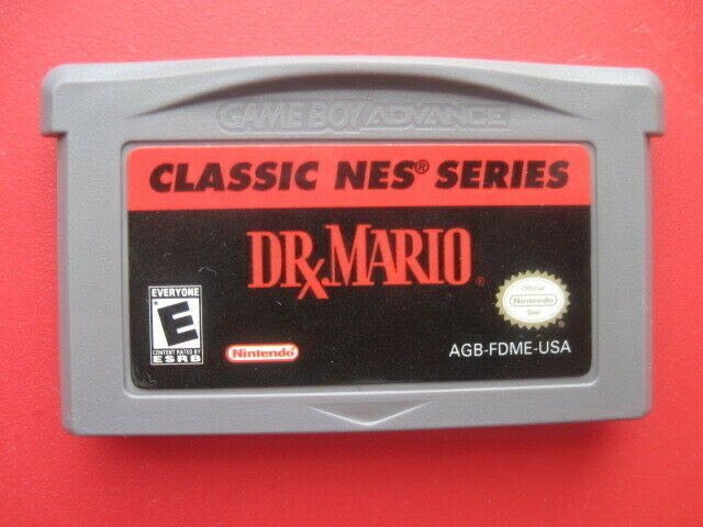 Classic NES Series Dr. Mario - Nintendo Game Boy Advance (GBA) (Nintendo - 1) video game collectible [Barcode 045496734886] - Main Image 4
