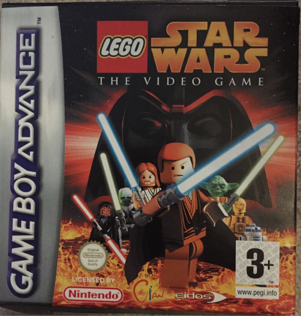 Lego Star Wars - Nintendo Game Boy Advance (GBA) (Eidos) video game collectible [Barcode 5032921022095] - Main Image 1
