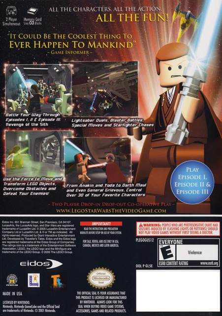 Lego Star Wars - Nintendo GameCube video game collectible - Main Image 2