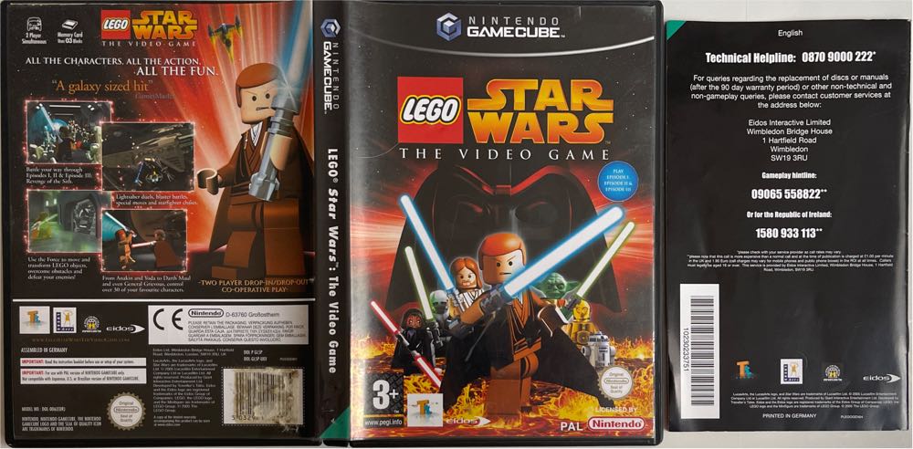 LEGO Star Wars: The Video Game - Nintendo GameCube (Lucas Arts - 1-2) video game collectible - Main Image 4