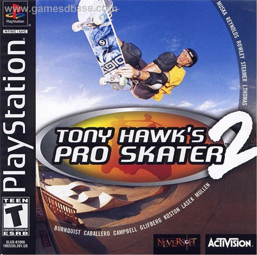 Tony Hawks Pro Skater 2 - Sony PlayStation (1-2) video game collectible - Main Image 1