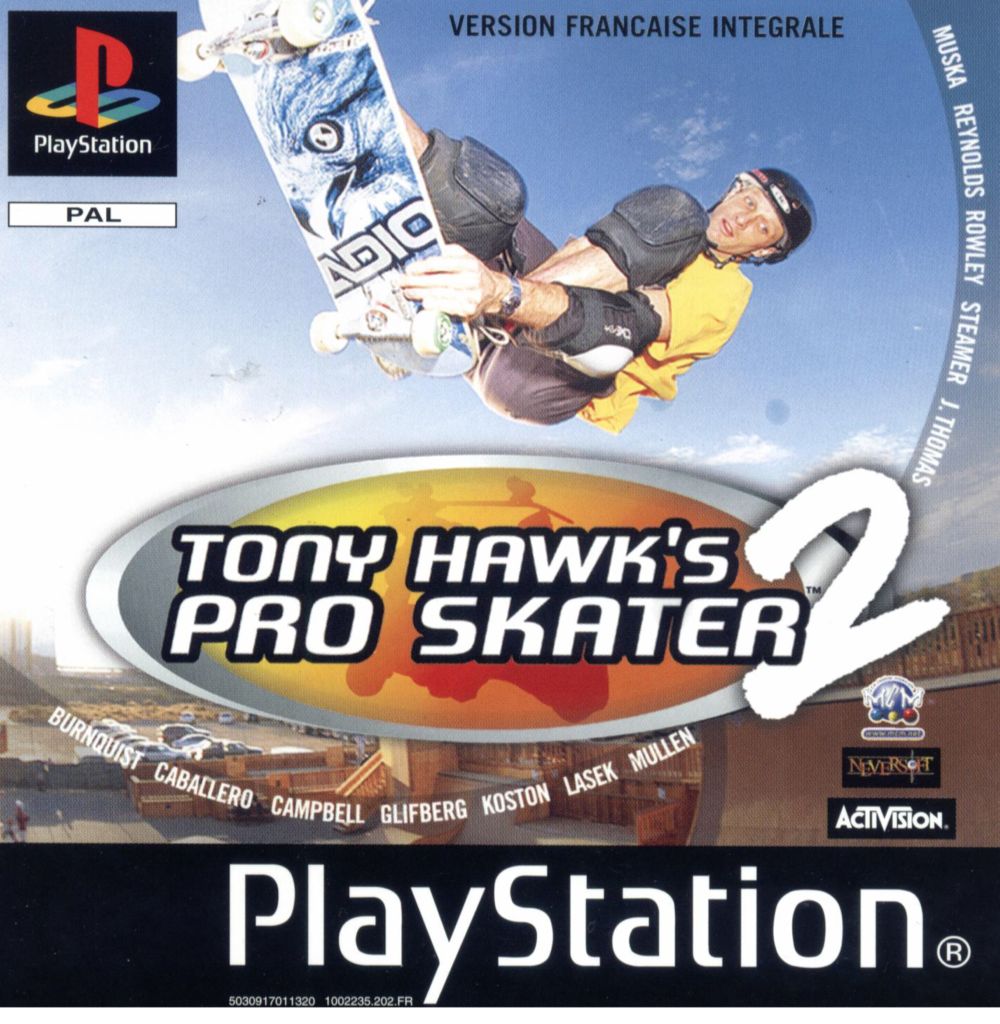 Tony Hawks Pro Skater 2 - Sony PlayStation video game collectible - Main Image 1