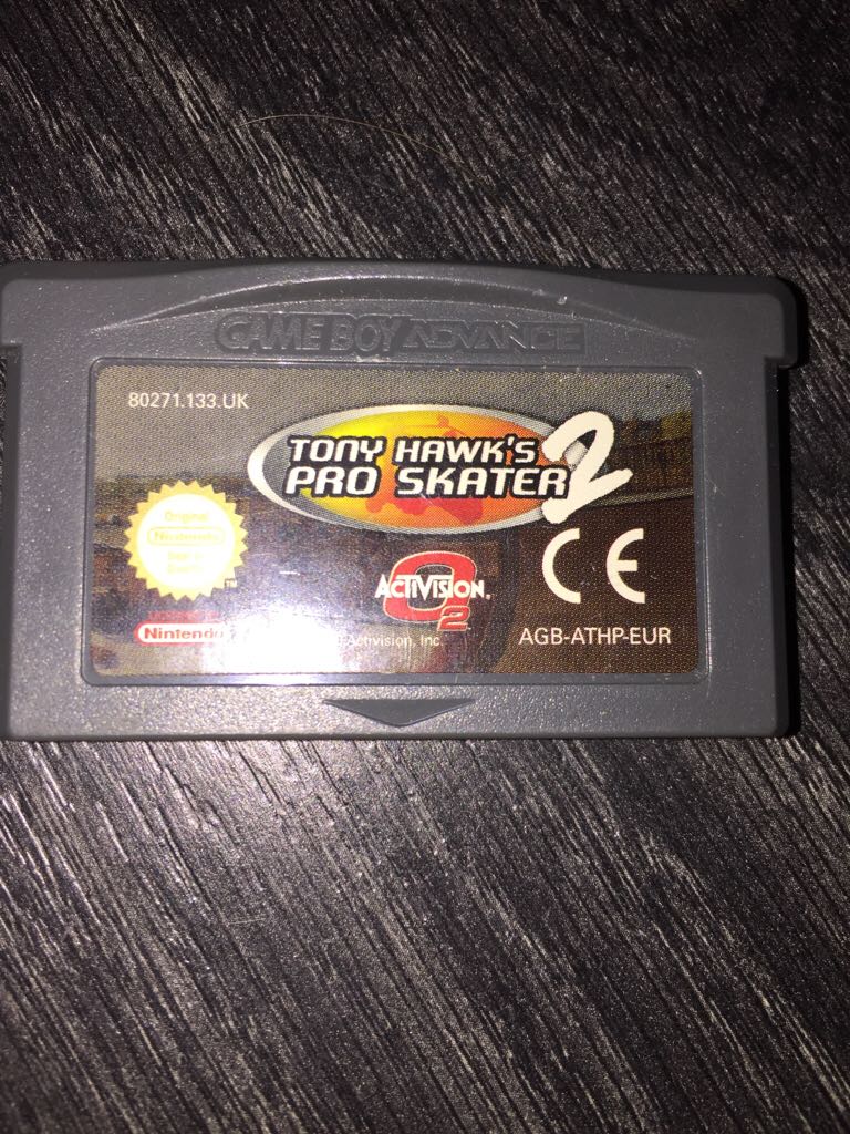 Tony Hawks Pro Skater 2 - Nintendo Game Boy Advance (GBA) video game collectible - Main Image 1