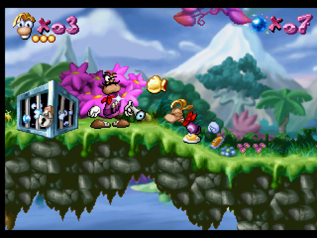 Rayman - Atari Jaguar (Ubisoft - 1) video game collectible [Barcode 008888410010] - Main Image 4