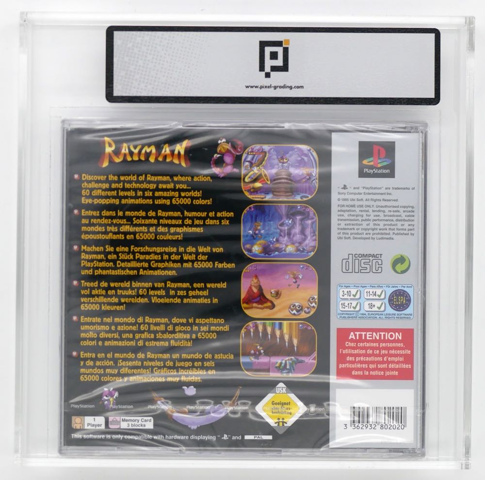 Rayman - Sony PlayStation video game collectible - Main Image 2