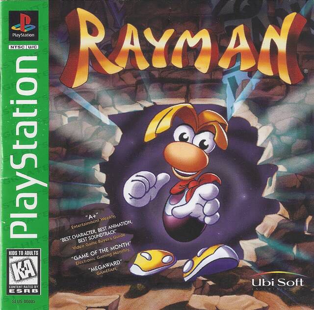 Rayman - Sony PlayStation (1) video game collectible - Main Image 1