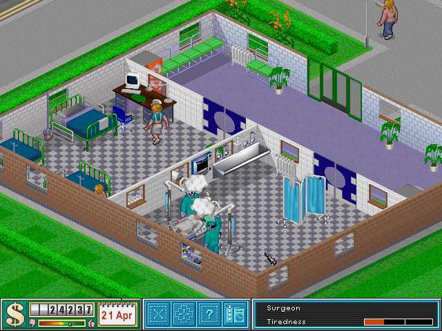 Theme Hospital - Sony PlayStation (Electronic Arts Inc.) video game collectible [Barcode 5030935014976] - Main Image 4