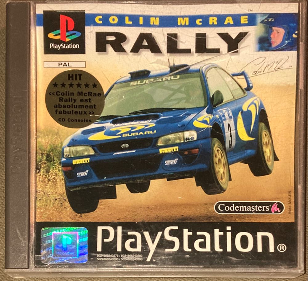 Colin McRae Rally - Sony PlayStation (2) video game collectible [Barcode 5024866240276] - Main Image 3