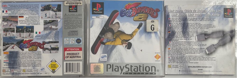 Cool Boarders 2 - Sony PlayStation (Sony Computer Entertainment - 1-2) video game collectible [Barcode 711719766827] - Main Image 4