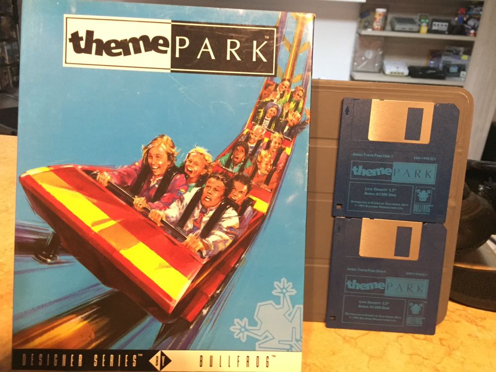 Theme Park - Commodore Amiga (Bullfrog Productions) video game collectible [Barcode 5015839286117] - Main Image 3