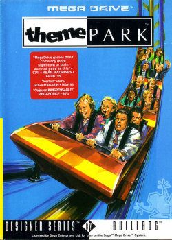 Theme Park - Sega Genesis (Mega Drive) video game collectible - Main Image 1