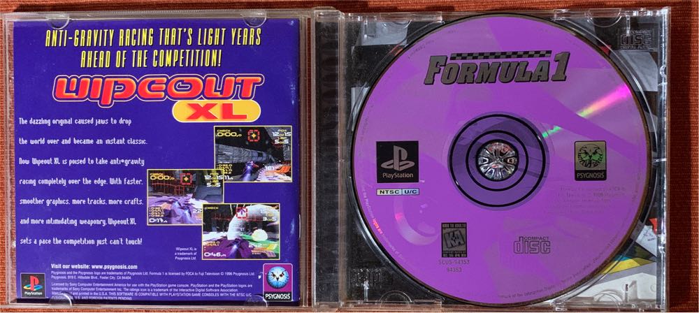 Formula 1 - Sony PlayStation (Psygnosis) video game collectible [Barcode 711719435327] - Main Image 3