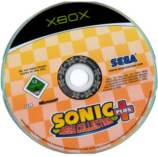 Xbox Sonic Mega Collection Plus - Microsoft Xbox (Sega - 2) video game collectible [Barcode 010086640571] - Main Image 3