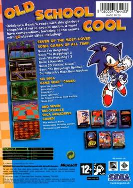 Sonic Mega Collection Plus - Microsoft Xbox (Sega - 1-2) video game collectible [Barcode 5060004764440] - Main Image 2