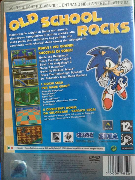 Sonic Mega Collection Plus - Sony PlayStation 2 (PS2) (2) video game collectible [Barcode 5060004768226] - Main Image 2