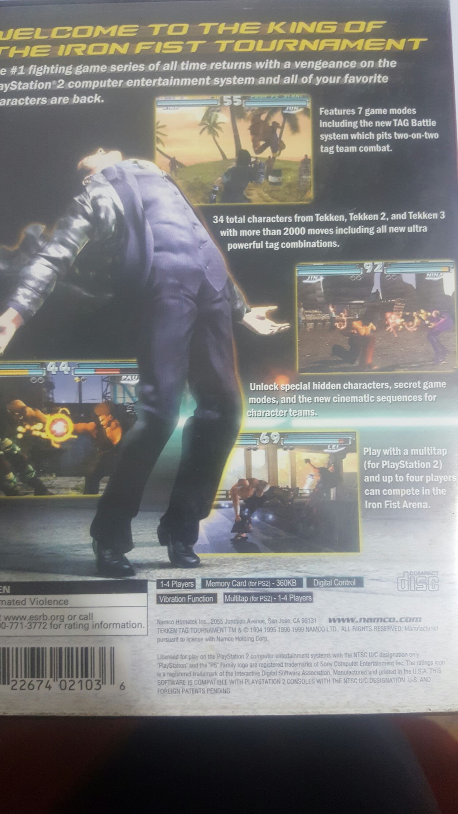 Tekken Tag Tournament - PC (Off Topic Productions - 1) video game collectible [Barcode 72260210] - Main Image 2