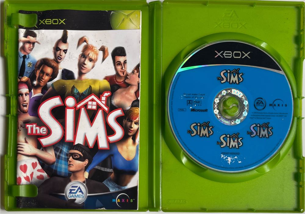 Sims, The - Microsoft Xbox (Electronic Arts - 2) video game collectible [Barcode 5030942033939] - Main Image 3