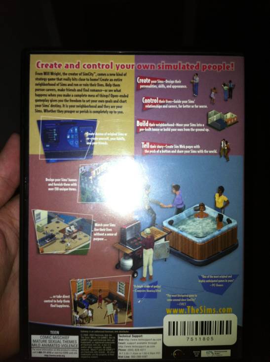 The Sims - PC video game collectible - Main Image 2